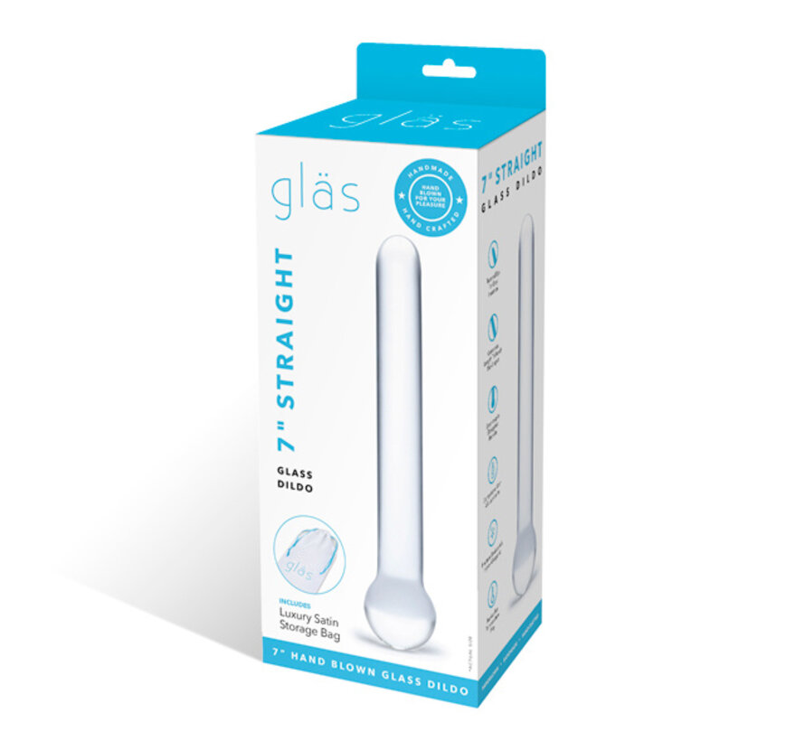 Glas - Straight Glazen Dildo