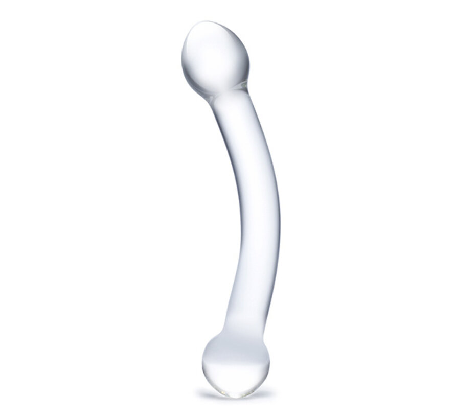 Glas - Curved G-Spot Stimulator Glazen Dildo