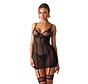 Obsessive - Nuites Chemise Black L/XL