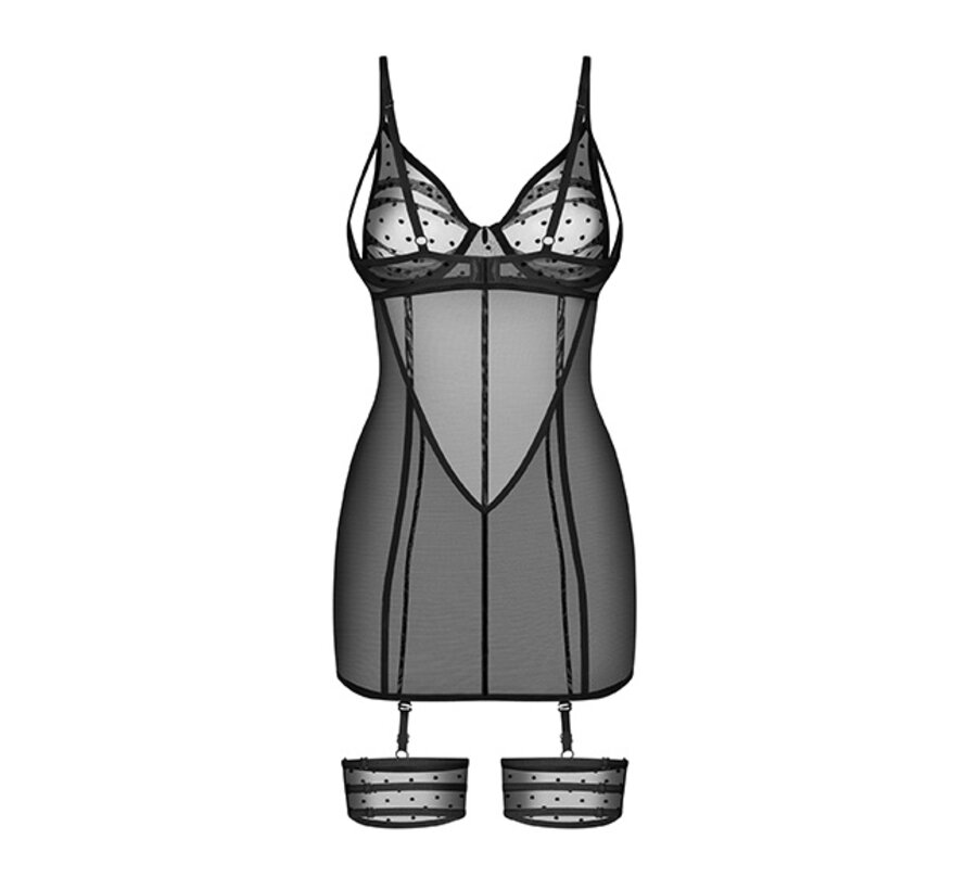 Obsessive - Nuites Chemise Black S/M