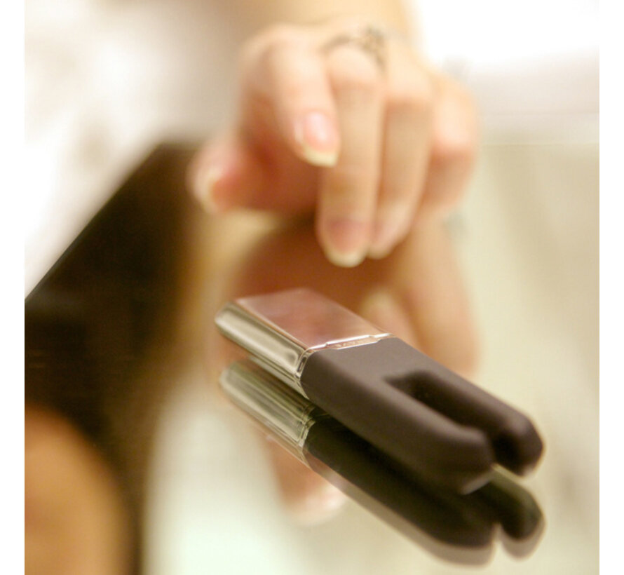 Crave - Duet Classic Vibrator Donkerrood