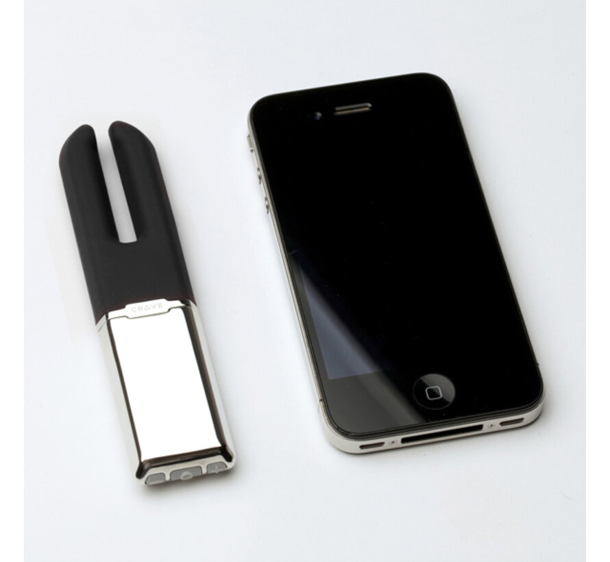 Crave - Duet Classic Vibrator Zwart