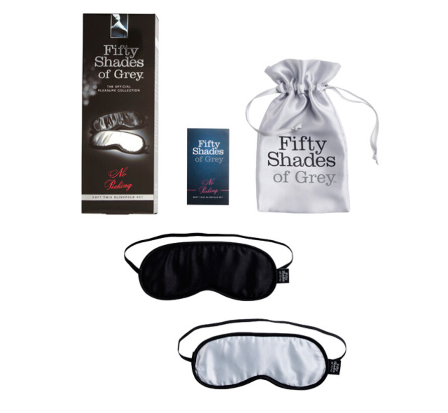 Fifty Shades of Grey - Zachte Blinddoek Duopak