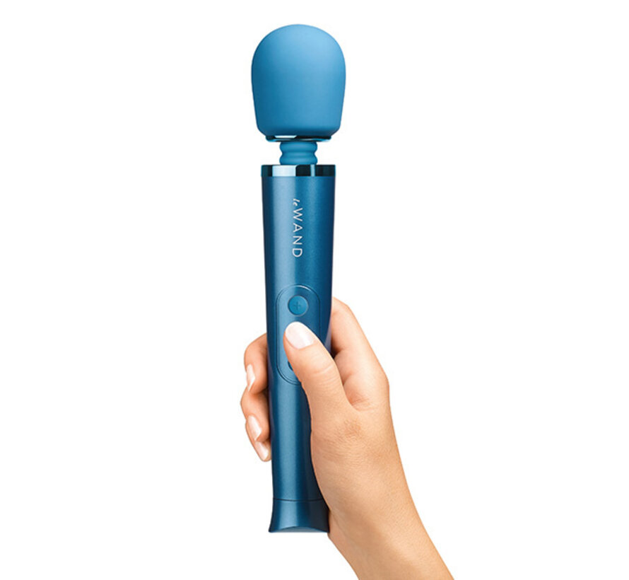 Le Wand - Petite Oplaadbare Vibrerende Massager Blauw