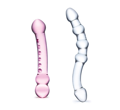 Glas Glas - Pleasure Set Double Pleasure Glass Dildo Set