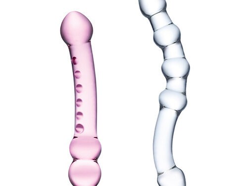 Glas Glas - Pleasure Set Double Pleasure Glass Dildo Set