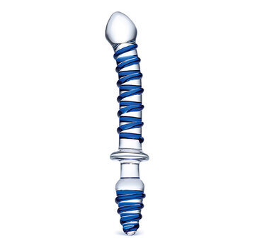 Glas Glas - Mr. Swirly Double Ended Glass Dildo & Butt Plug
