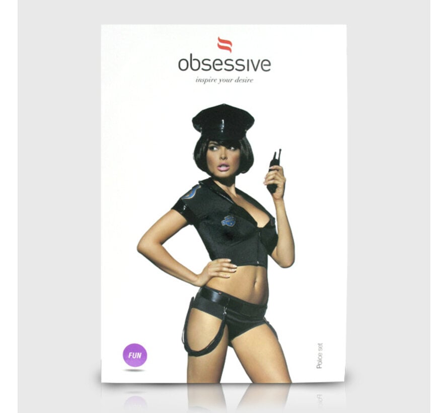 Obsessive - Politie Set Kostuum S/M