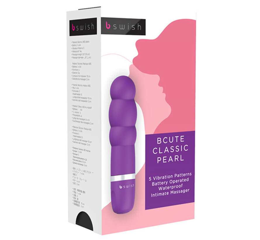 B Swish - bcute Classic Vibrator Pearl Paars