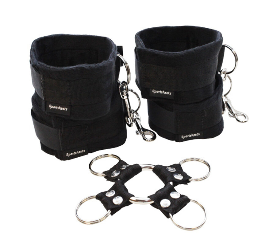 Sportsheets - Hog Tie & Cuff Set