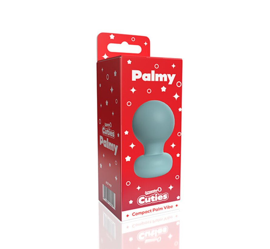 Screaming O - Cuties Palmy Palm Massager Blue