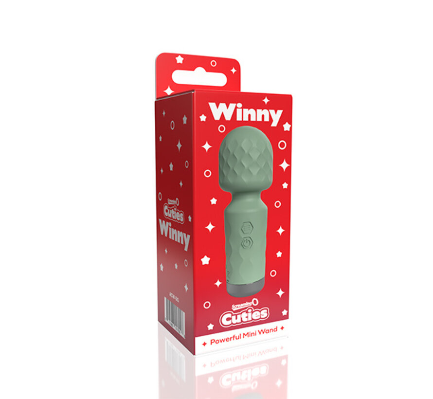 Screaming O - Cuties Winny Vibrating Mini Wand Green