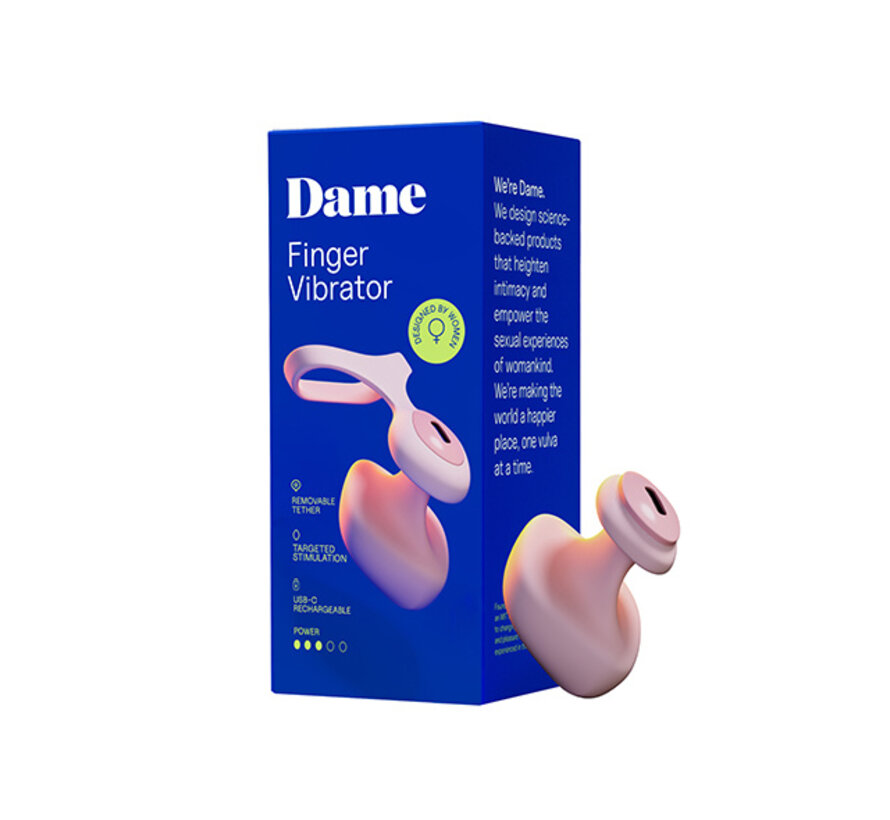 Dame - Fin 2.0 Finger Vibrator Quartz