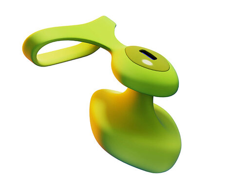 Dame - Fin 2.0 Finger Vibrator Citrus
