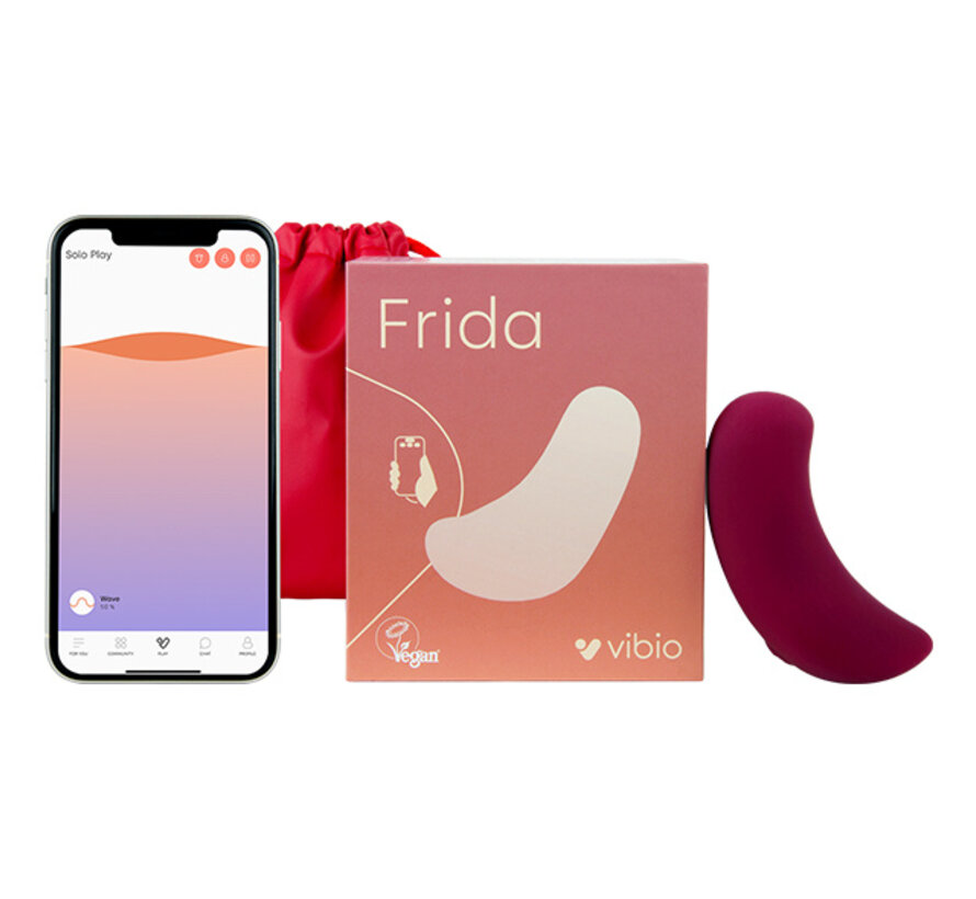 Vibio - Frida Lay-On Vibrator Wijnrood