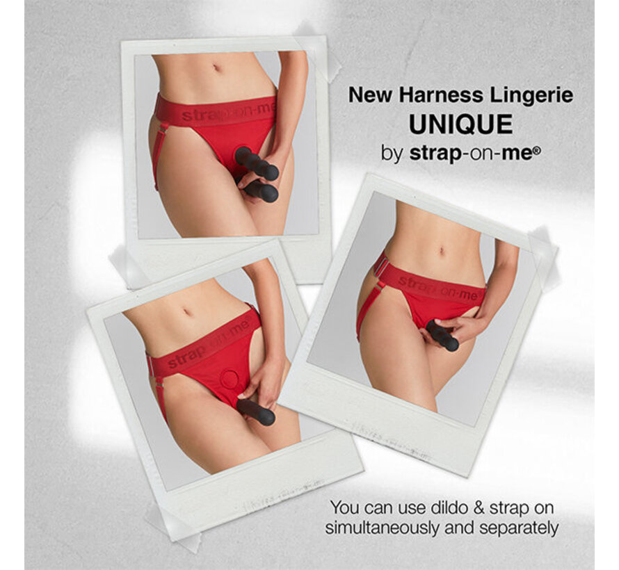 Strap-on-me - Unique harness Red