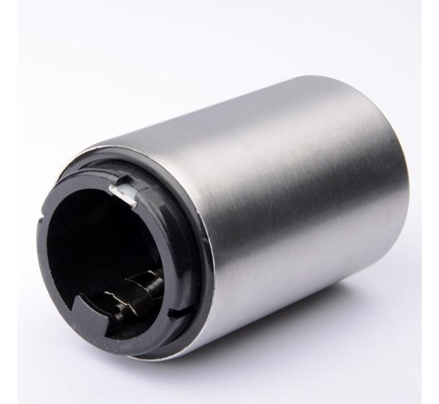 Moderne Roestvrijstalen Flesopener – Voor Bier & Frisdrank | Drukken & Duwen met Handvat