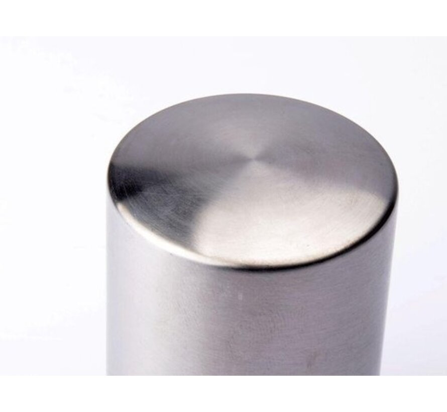 Moderne Roestvrijstalen Flesopener – Voor Bier & Frisdrank | Drukken & Duwen met Handvat