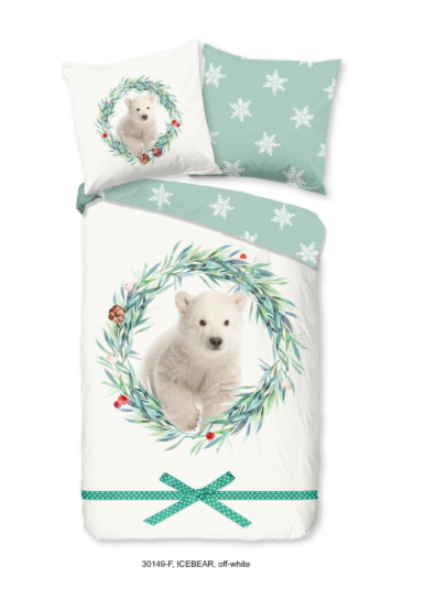 Dekbedovertrek Icebear flanel 140x220 cm