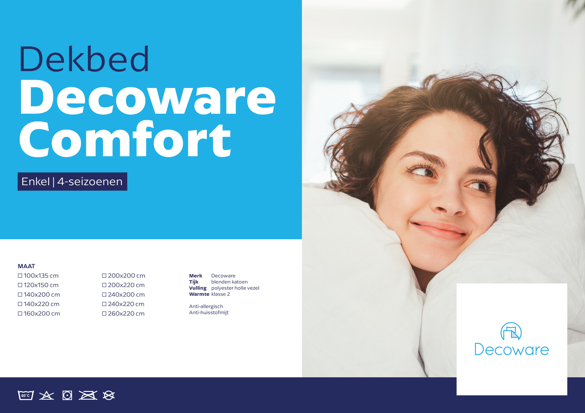 Comfort dekbed enkel