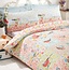 Dekbedovertrek Hey Birdie – 230x220 cm – Blended Katoen – Vogels & Bloemen – Dubbelzijdig – Lits-jumeaux