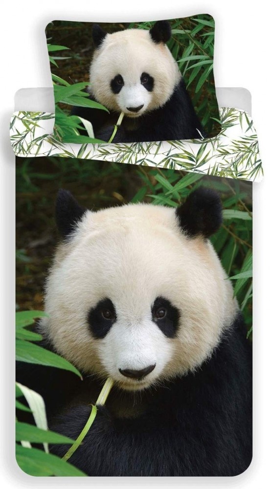Dekbedovertrek Panda 140x200 cm