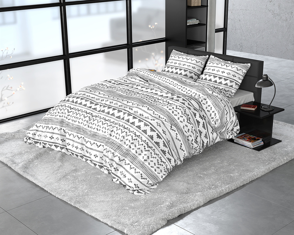 Dreamhouse dekbedovertrek Bohemian Scandino - katoen satijn - 200x220 + 2st 60x70 / 2-persoons