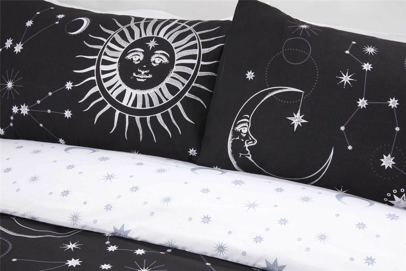Studio Art dekbedovertrek Celestial - zwart - blended katoen
