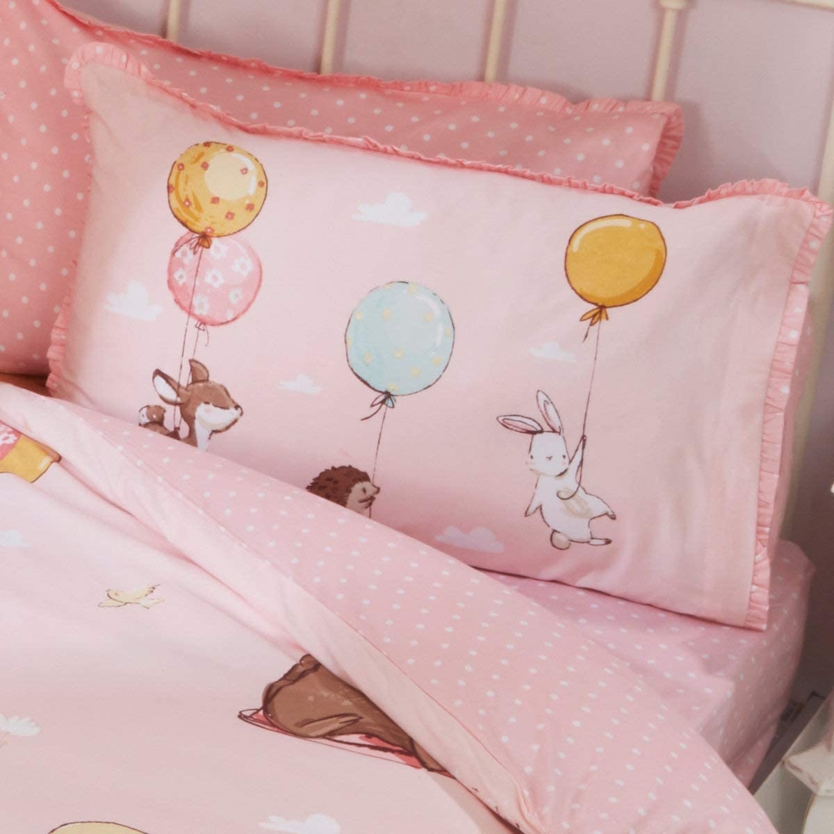 Studio Kids dekbedovertrek Float Away - 135x200 + 50x75 cm - blended katoen
