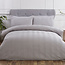 Sleepdown Pinsonic Chevron Dekbedovertrek – 135x200 cm – Grijs – Microvezel – Knoopsluiting – Zigzagpatroon