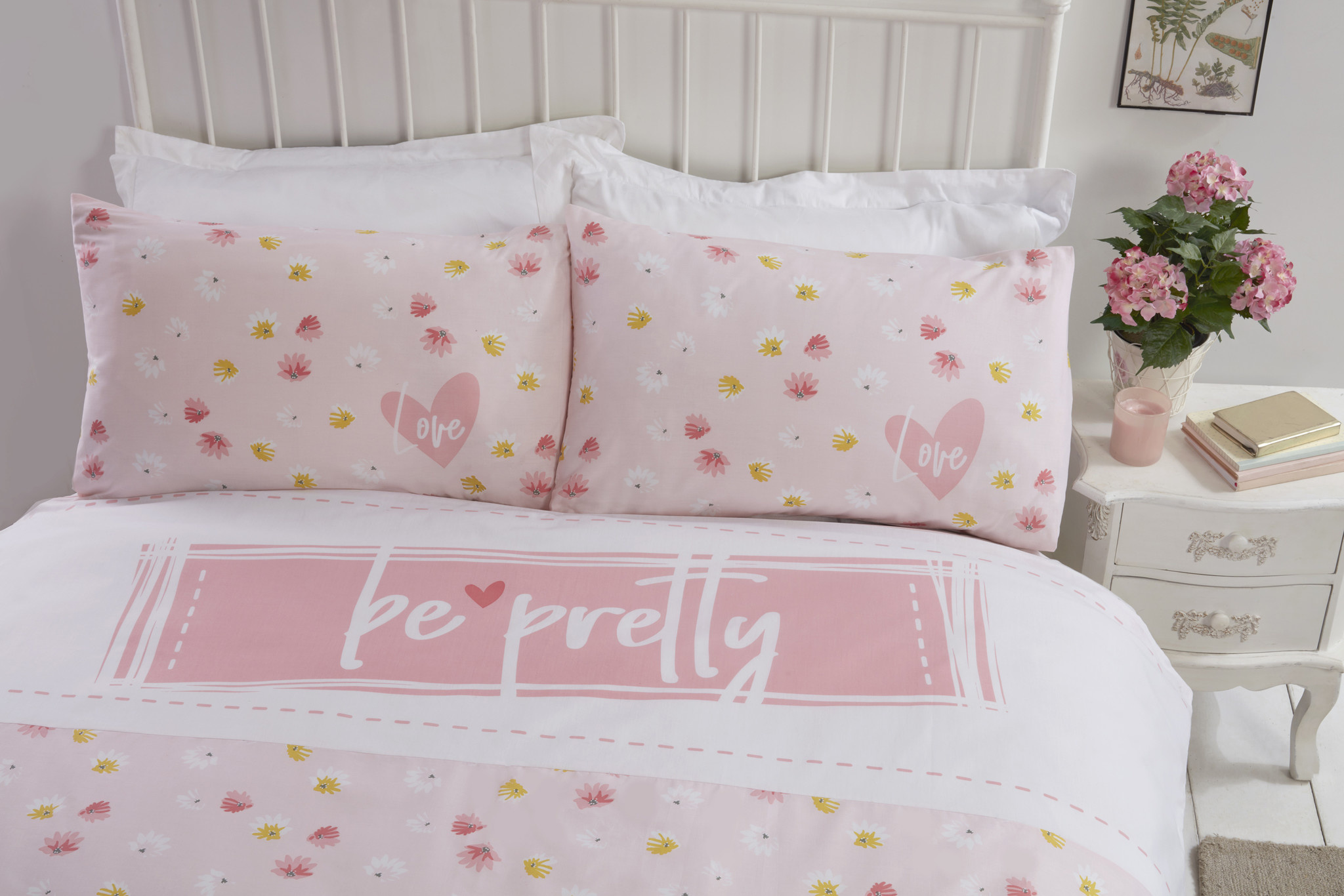 Studio Art dekbedovertrek Be pretty blush - blended katoen