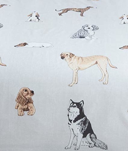Finest Homeware dekbedovertrek Pawsome dog - blended katoen