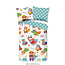 Good Morning Junior Dekbedovertrek Super Hero – 100% Katoen – Superhelden Dieren – 120x150 cm + Kussensloop