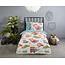 Good Morning Junior Dekbedovertrek Super Hero – 100% Katoen – Superhelden Dieren – 120x150 cm + Kussensloop