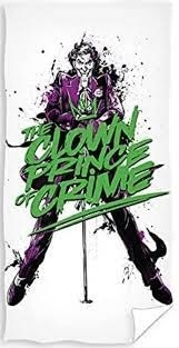 Batman strandlaken Joker crime 70x140 cm