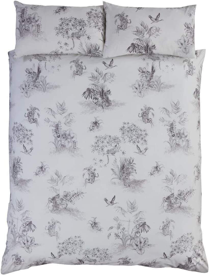 Sleepdown dekbedovertrek Jungle toile - blended katoen