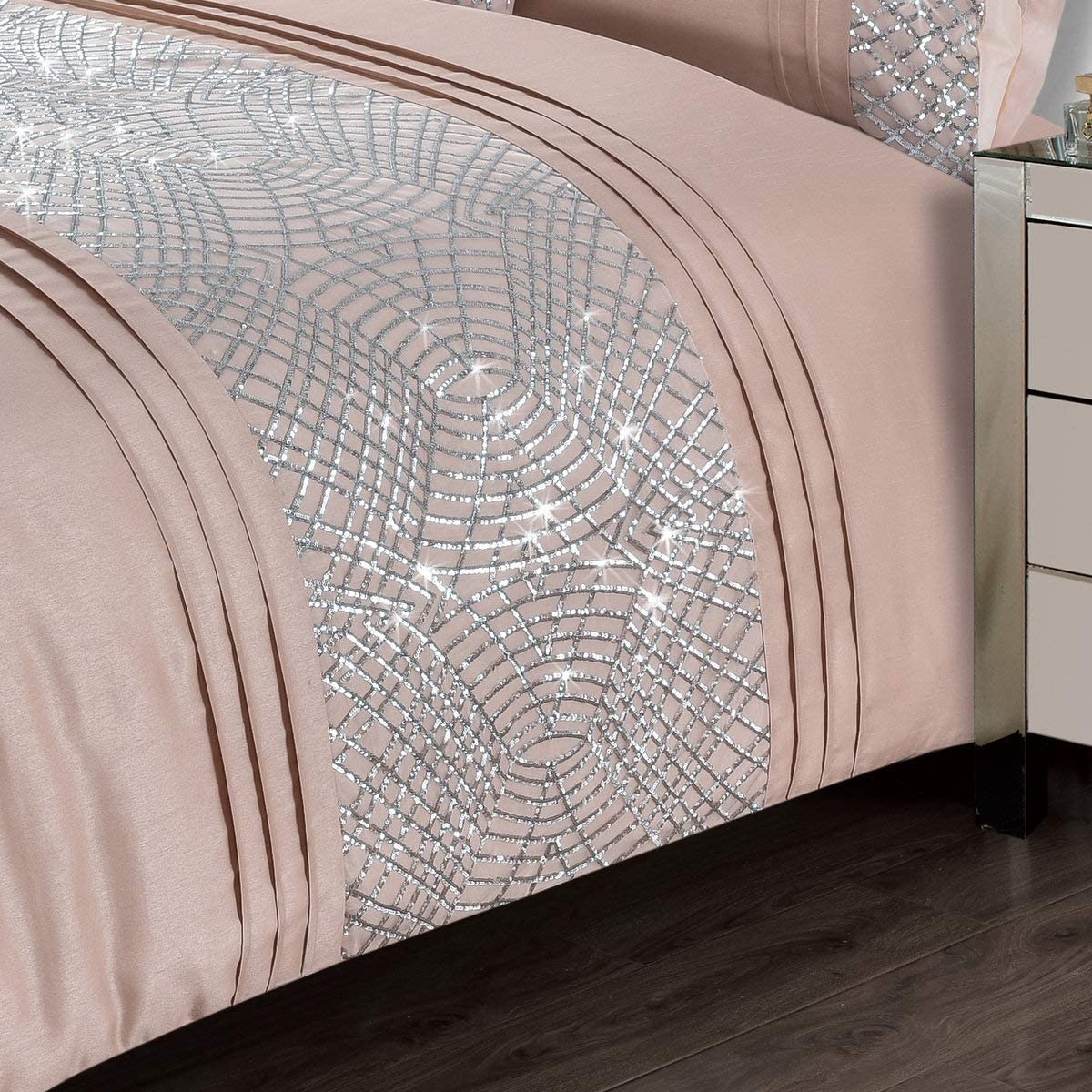 Belle Maison dekbedovertrek Charleston blush - blended katoen