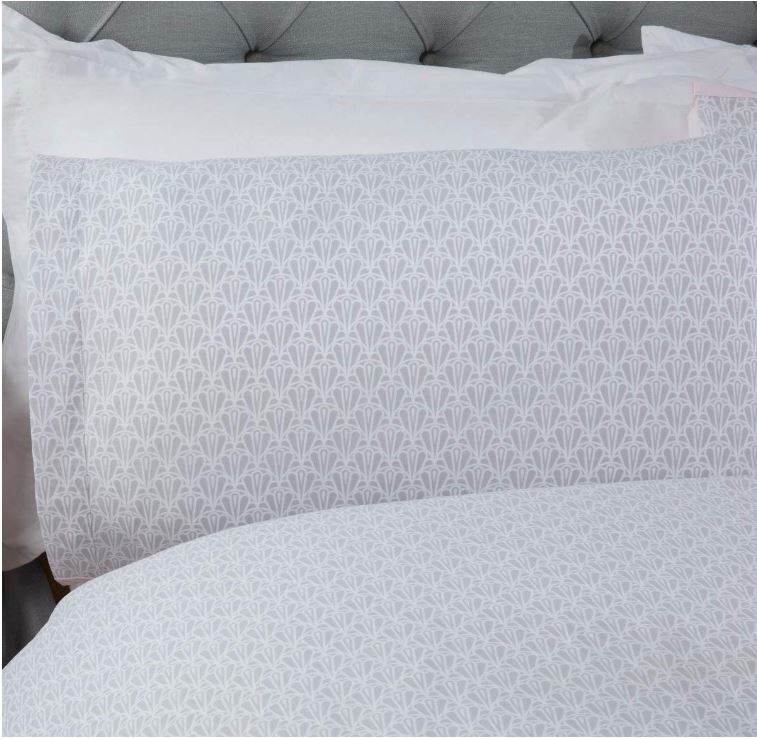 Sleepdown dekbedovertrek Oriental floral blush pink - blended katoen
