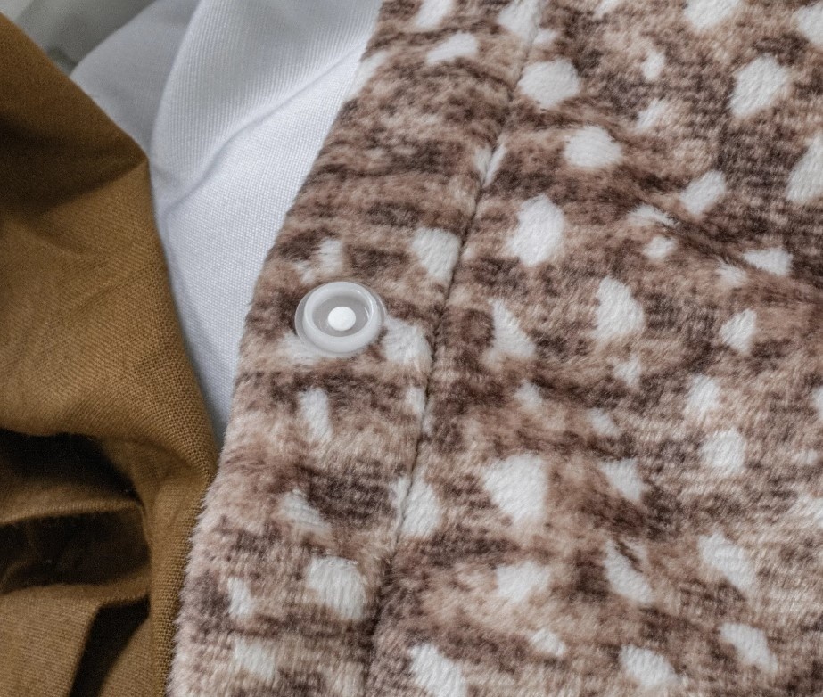 Dekbedovertrek Aria bruin - signature velvet