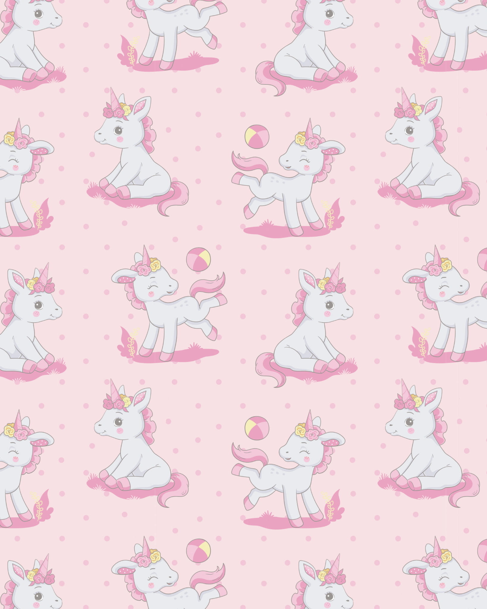 Baby deken 80x100 cm - Unicorns