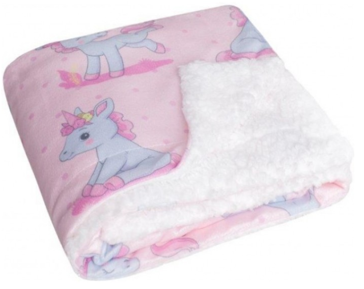 Baby deken 80x100 cm - Unicorns