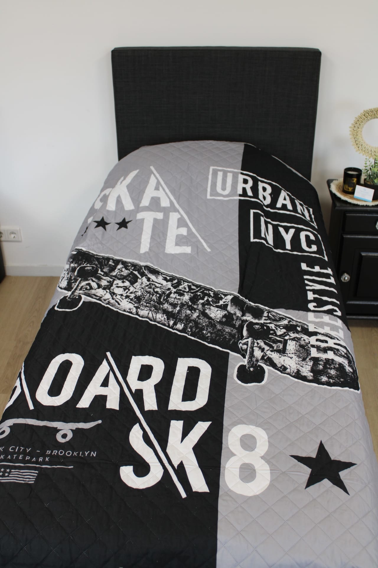 Bedsprei Skate board - 170x210 cm