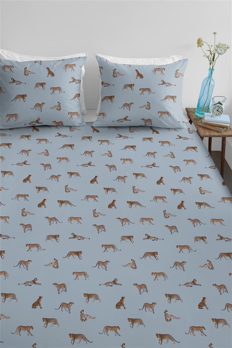 Ambiante dekbedovertrek Leoparty 240x220 cm - katoen satijn