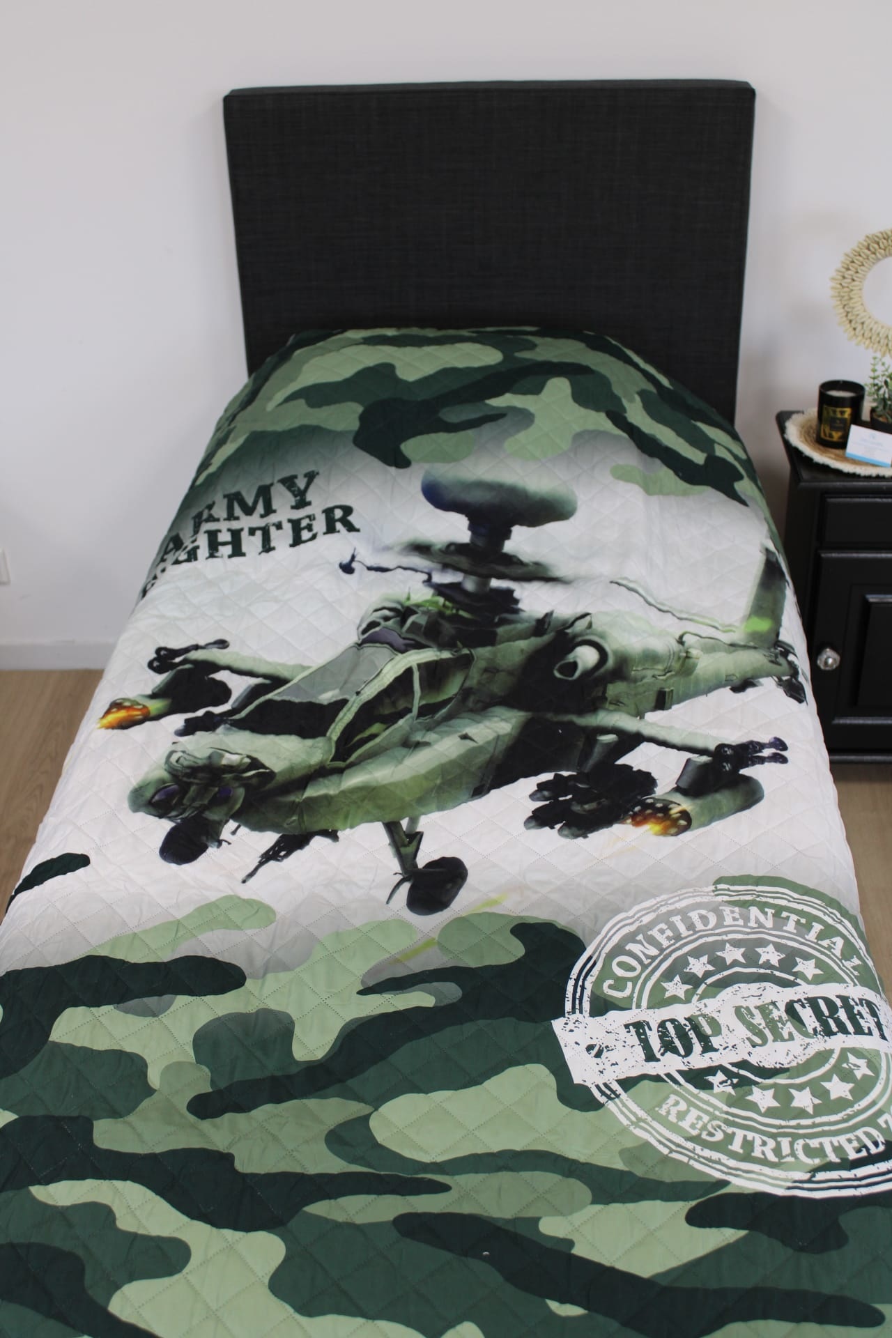 Bedsprei Army Fighter - 170x210 cm