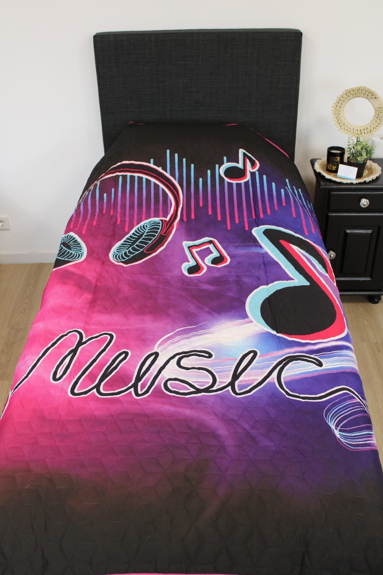 Bedsprei Music 170x210 cm