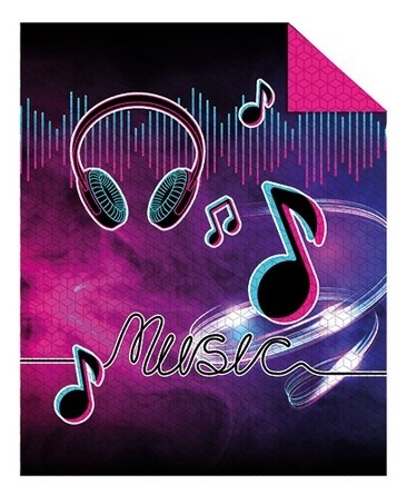 Bedsprei Music 170x210 cm
