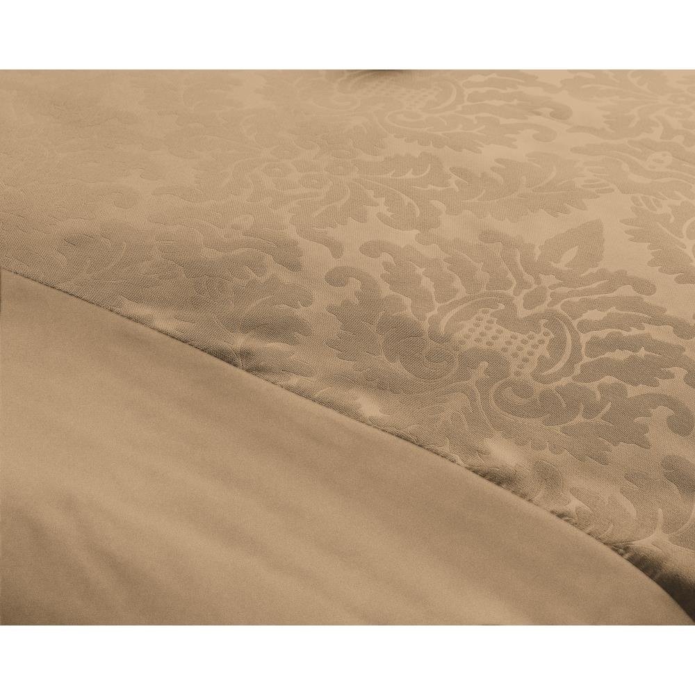 ZENsation dekbedovertrek Brussel taupe - microvezel - 140x220 cm