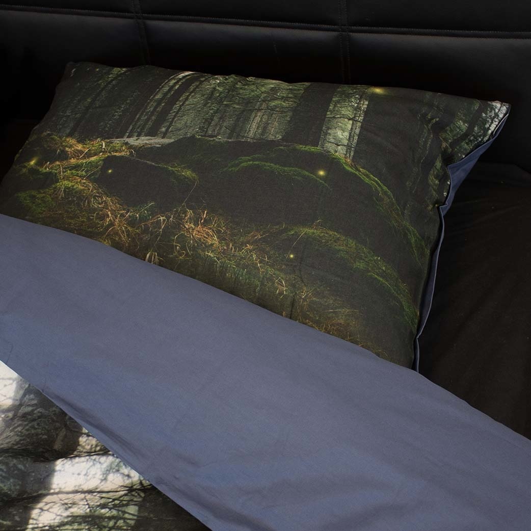 Decoware dekbedovertrek Dark woods - katoen renforce
