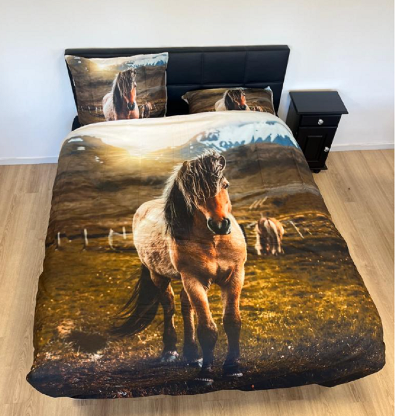 Decoware dekbedovertrek Newfoundland Pony - katoen renforce