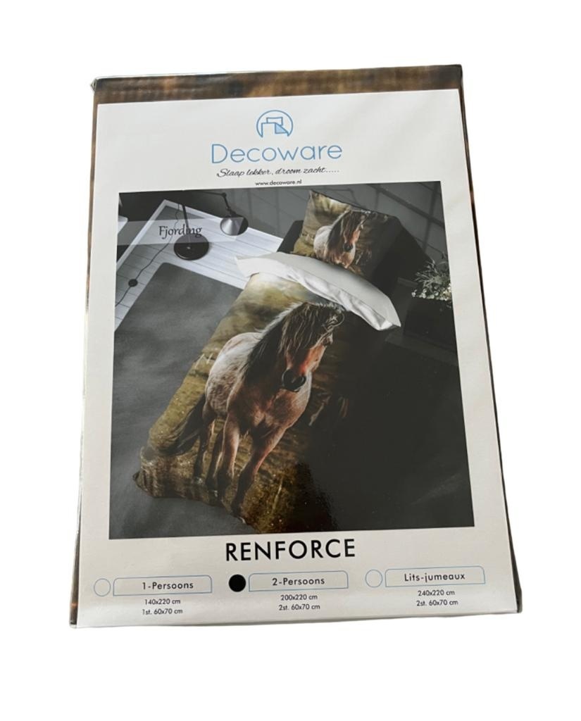 Decoware dekbedovertrek Newfoundland Pony - katoen renforce